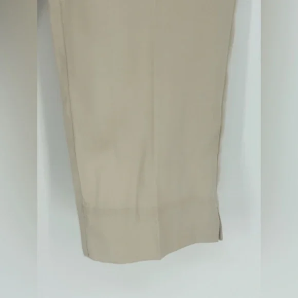 "NWT"Ann Tayor The Pull on Pant High Rise Ankle Beige Lyocell Sz.XXS Petite - Picture 12 of 12
